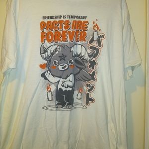 Cute Baphomet anime xl mens shirt